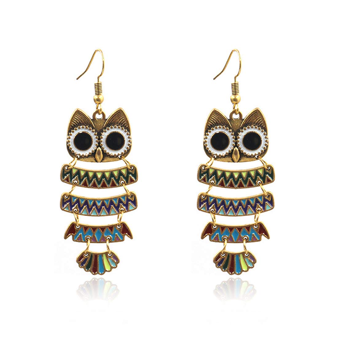 Modern Fashion Style Tiny Detailed Owl Bird Post Stud Earrings (B07ZWVGMQ1) Amazon Price History, Amazon Price Tracker