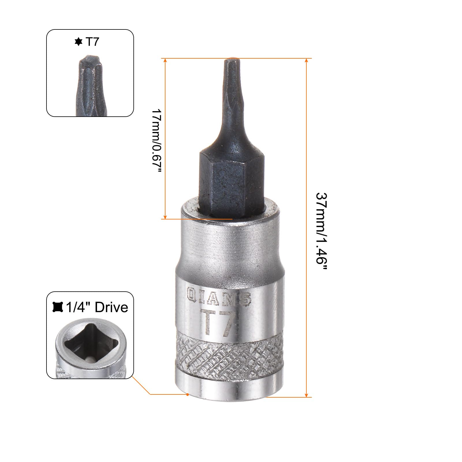 4 stuks Multifunctionele U Vork Shape Antislip Chr... – Vicedeal