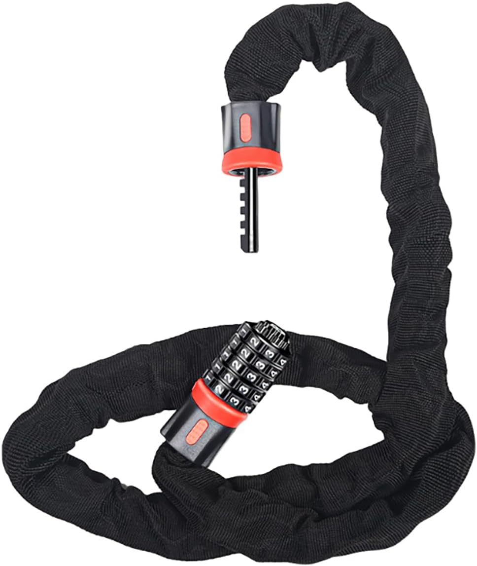 Bike Chain Lock, Cannot Be Cut with Bolt Cutters Or Hand