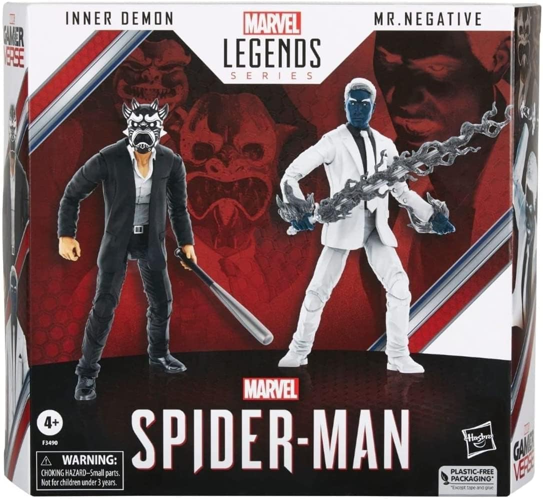 Marvel Spider-Man Inner Demon Y MR Negative 2 Figures Set
