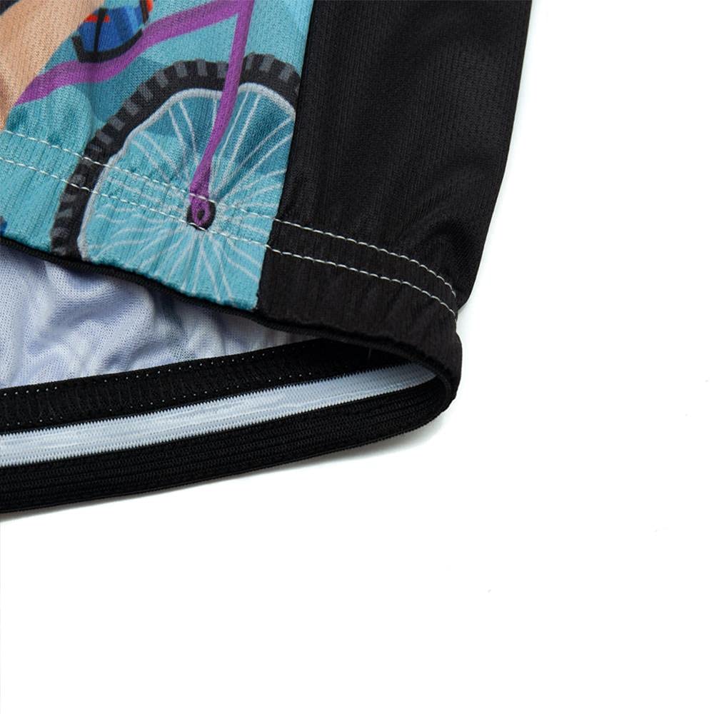 Hombres Jersey + Pantalones Cortos Mangas Cortas de Ciclismo Ropa Maillot Transpirable para Deportes al Aire Libre Ciclo Bicicleta