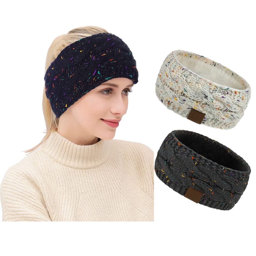 Fashey Cold Weather Headband Ear Warmer Headbands Winter