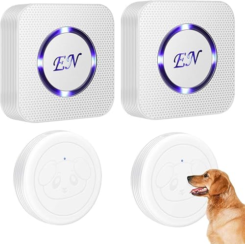 Miniatura 13 de Timbre de puerta de perro EverNary, timbres de puerta para perros para entrenamiento de orinal, timbres de perro inalámbricos para la puerta para