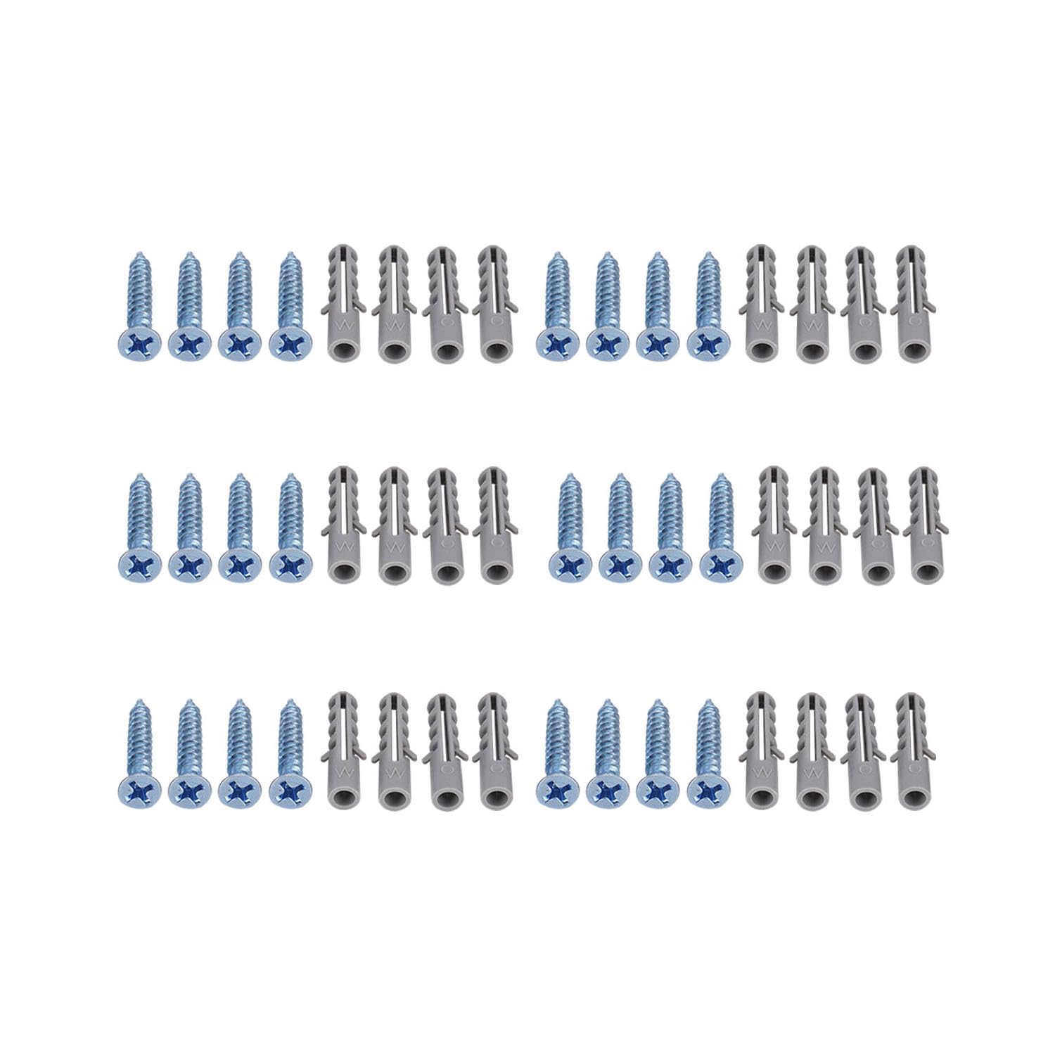 JFG RACING Lot de 6 supports muraux pour casque de moto, baseball, basket-ball, chapeaux - Noir
