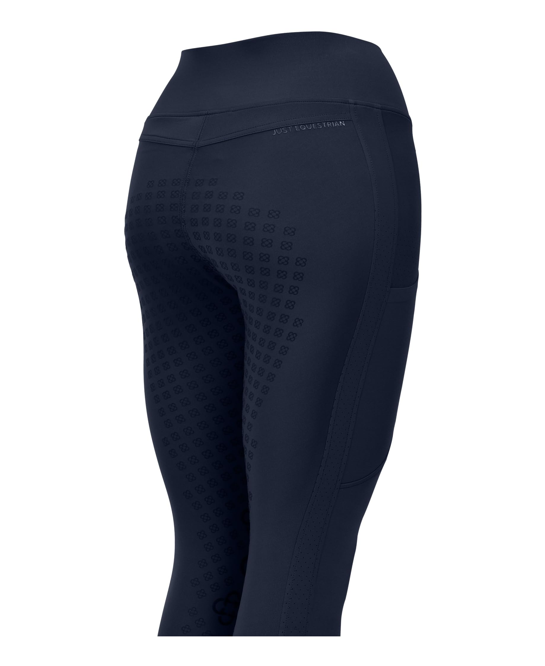 Sommer-Reitleggings Badalona Full Grip, Damen Reitleggings mit Silikon-Vollbesatz, 4-Way-Stretch und Handytaschen