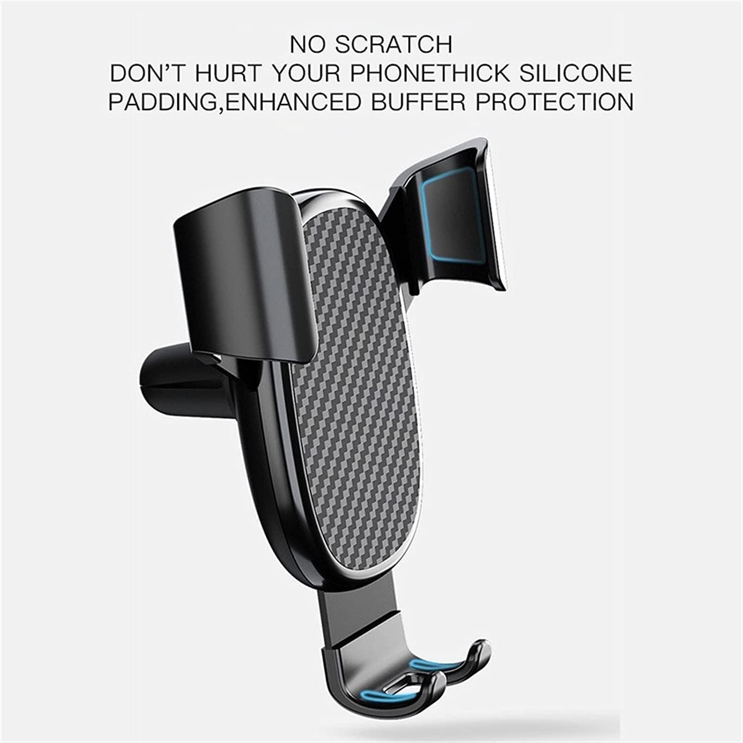 Supporto per telefono da auto Supporto per telefono stabile In auto Supporto per bocchetta dell'aria Supporto per smartphone Staffa fissa Accessori mobili Durevole Robusto