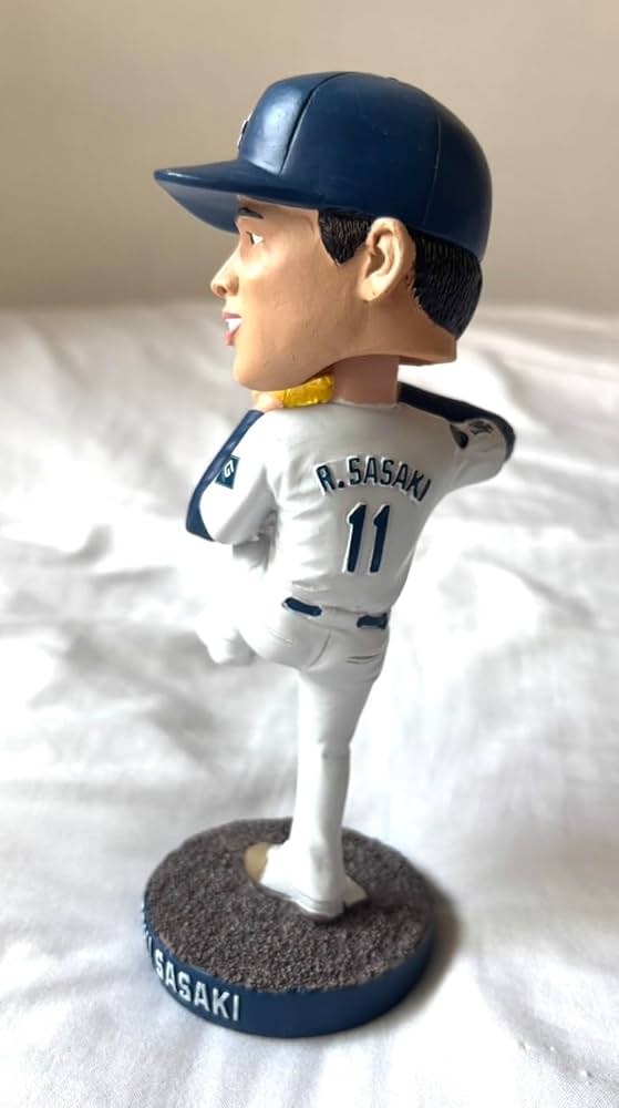 ロサンゼルス・ドジャース 佐々木朗希 ボブルヘッド 楽天市場】MLB東京シリーズ 佐々木朗希 ビッグヘッド