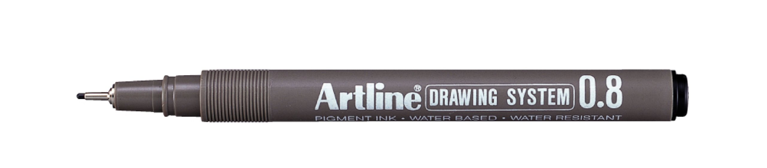 artline0.8mm Drawing System - Black (Pack of 12)