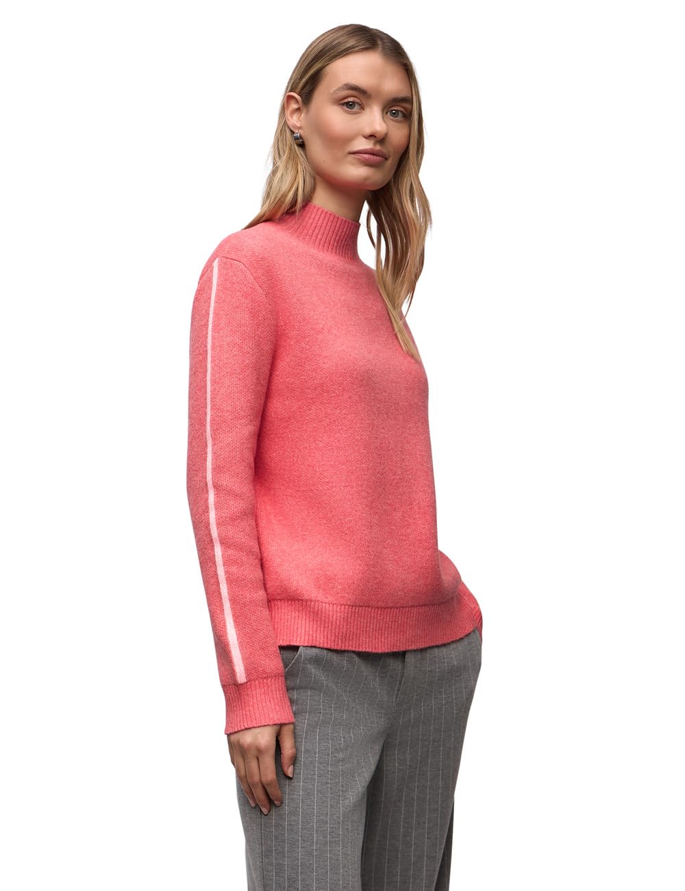 Street One Damen Pullover mit Tape-Details