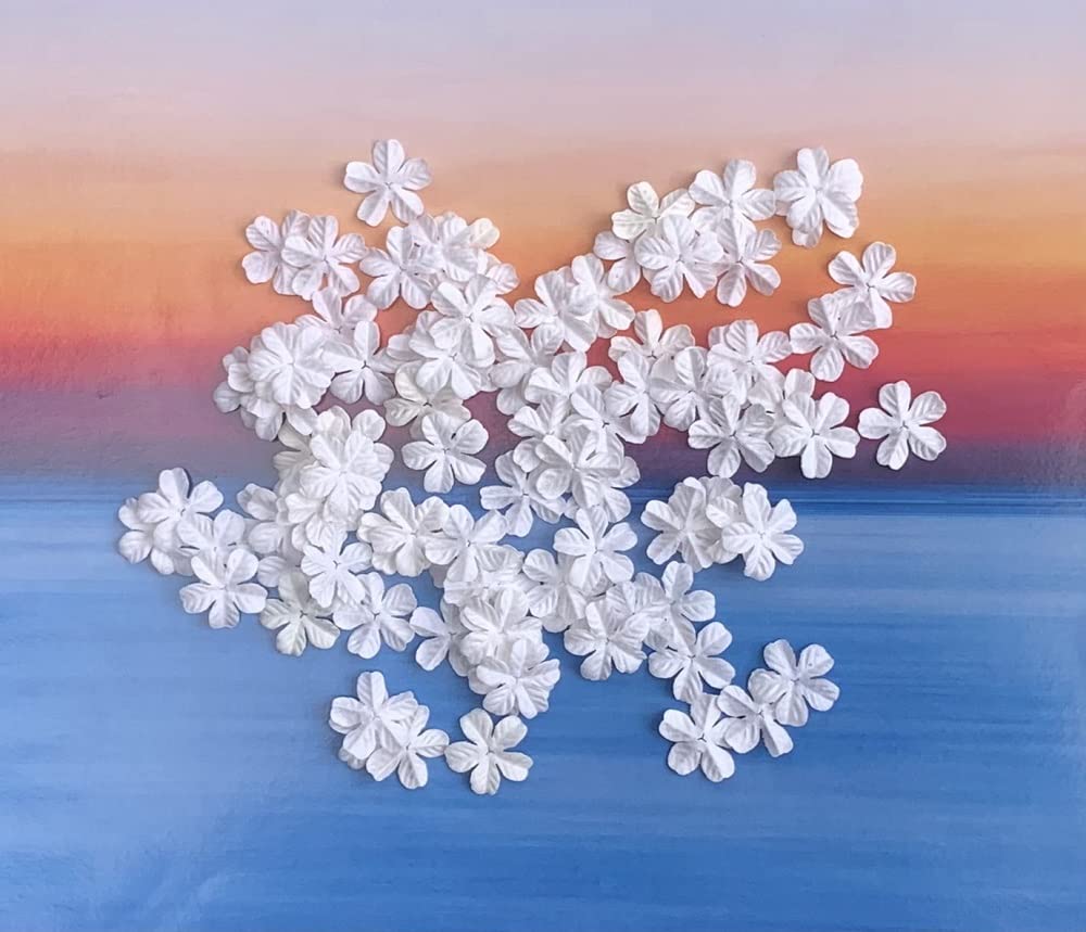50 fogli di carta di gelso per origami, realizzati a mano, carta Washi giapponese, per realizzare biglietti e decoupage in vetro