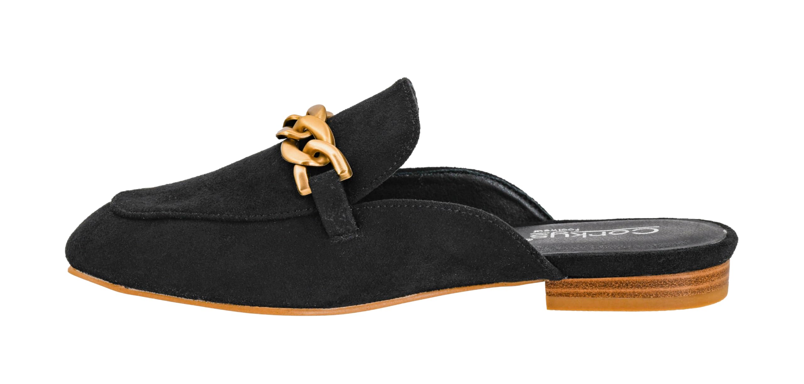 Corkys Footwear Women's Keepsake Mule - Featuring A Chunky Chain Detail on The Upper, Slip-on Design, and a Lightly Cushioned Insole for All-Day