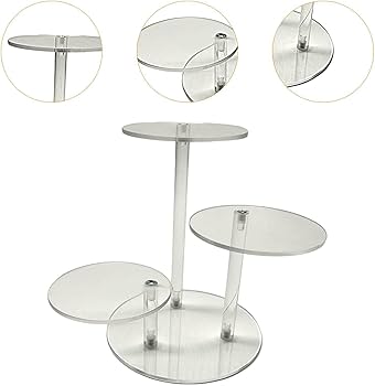 Amazon｜GENERIC アクリルディスプレイタワー、ジュエリーディスプレイ