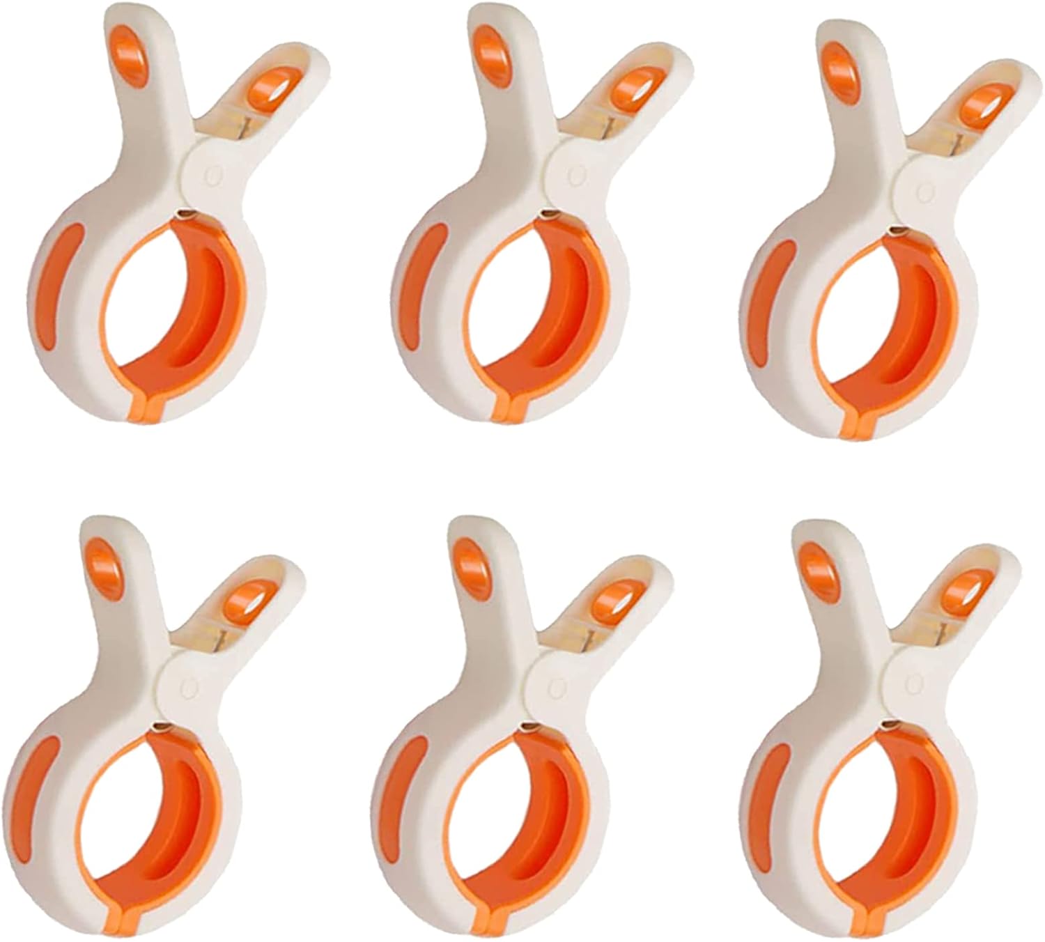 6 Stück Strandtuch Klammern - Extra Große Handtuchhalter Für Liegen & Stühle