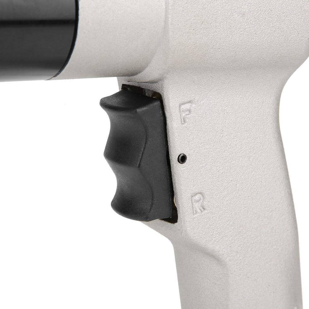 Pneumatische Nietpistole Überwurfmutter Automatische Luftnietpistole Werkzeug mit Mutternfutter mit Zubehör, Geschwindigkeitsregelventil für Lufteinlass, 1/4 Einlassöffnung(KP-7322 M6/M8)