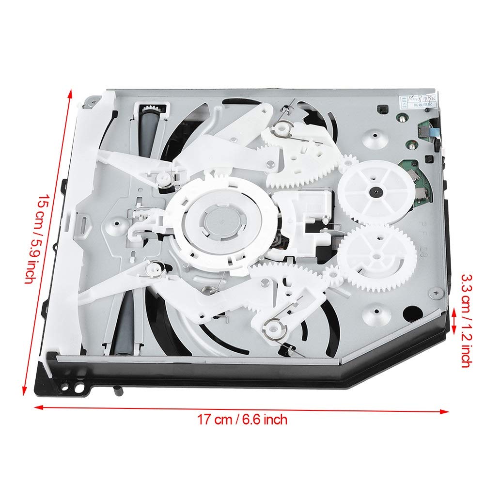 Delaman Disque, Lecteur de Disque Blu-Ray Portable CD-ROM de Remplacement pour Console de Jeu pour PS4 KEM-490