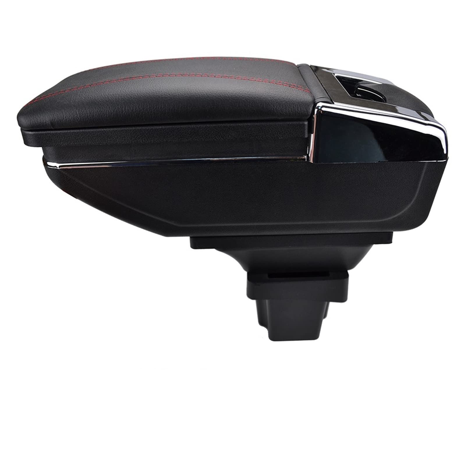 Car Center Console Storage Box Armrest Organizer Cup Holder Ash