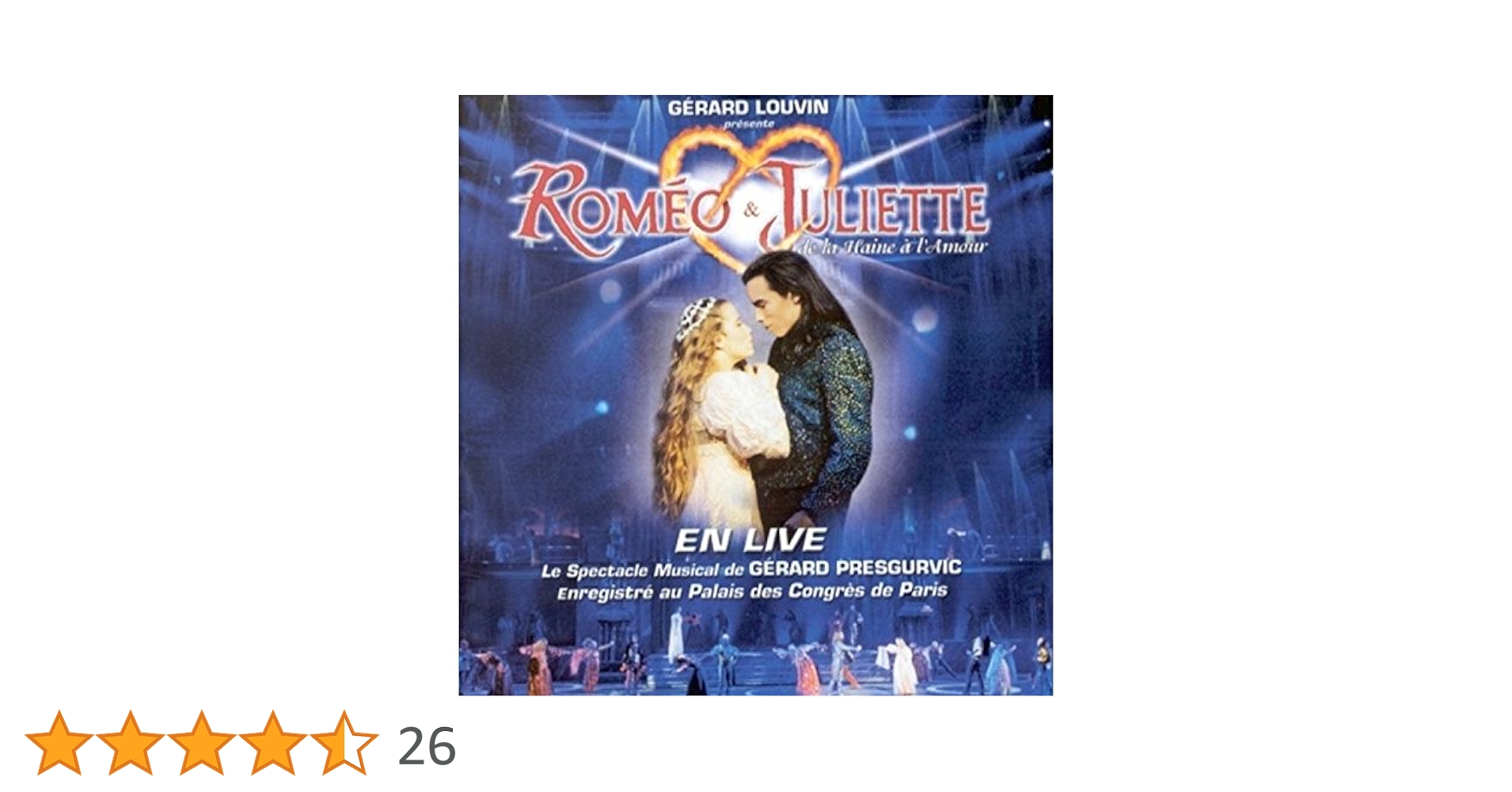 Amazon.co.jp: Romeo and Juliette (En Live): ミュージック
