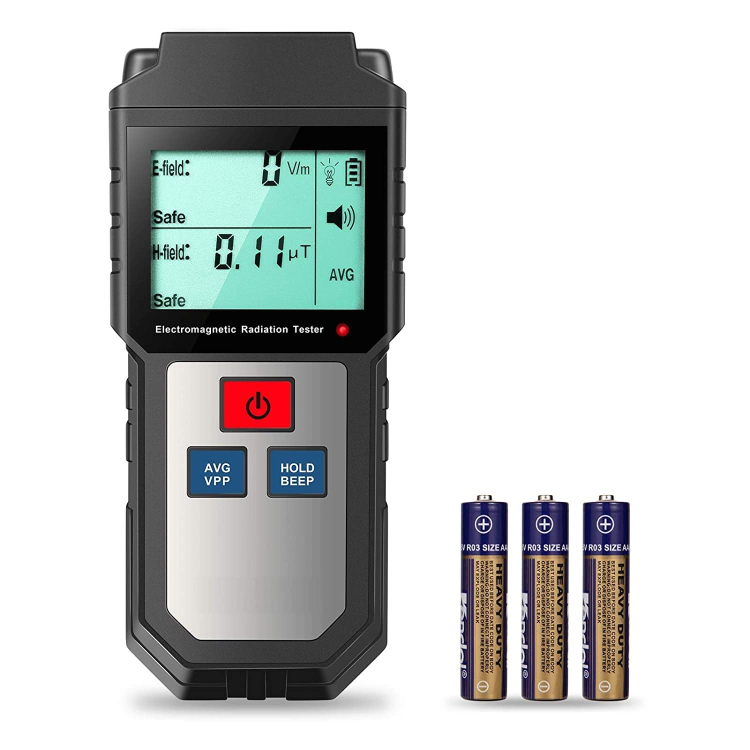 LABART EMF Meter, Electromagnetic Radiation Tester,Hand-held Digital LCD EMF Detector, Great Tester for Home EMF Inspections, Office, Outdoor and Ghost Hunting, Battery Powered, Black and Grey (B09NCHDLVW) Amazon Price History, Amazon Price Tracker