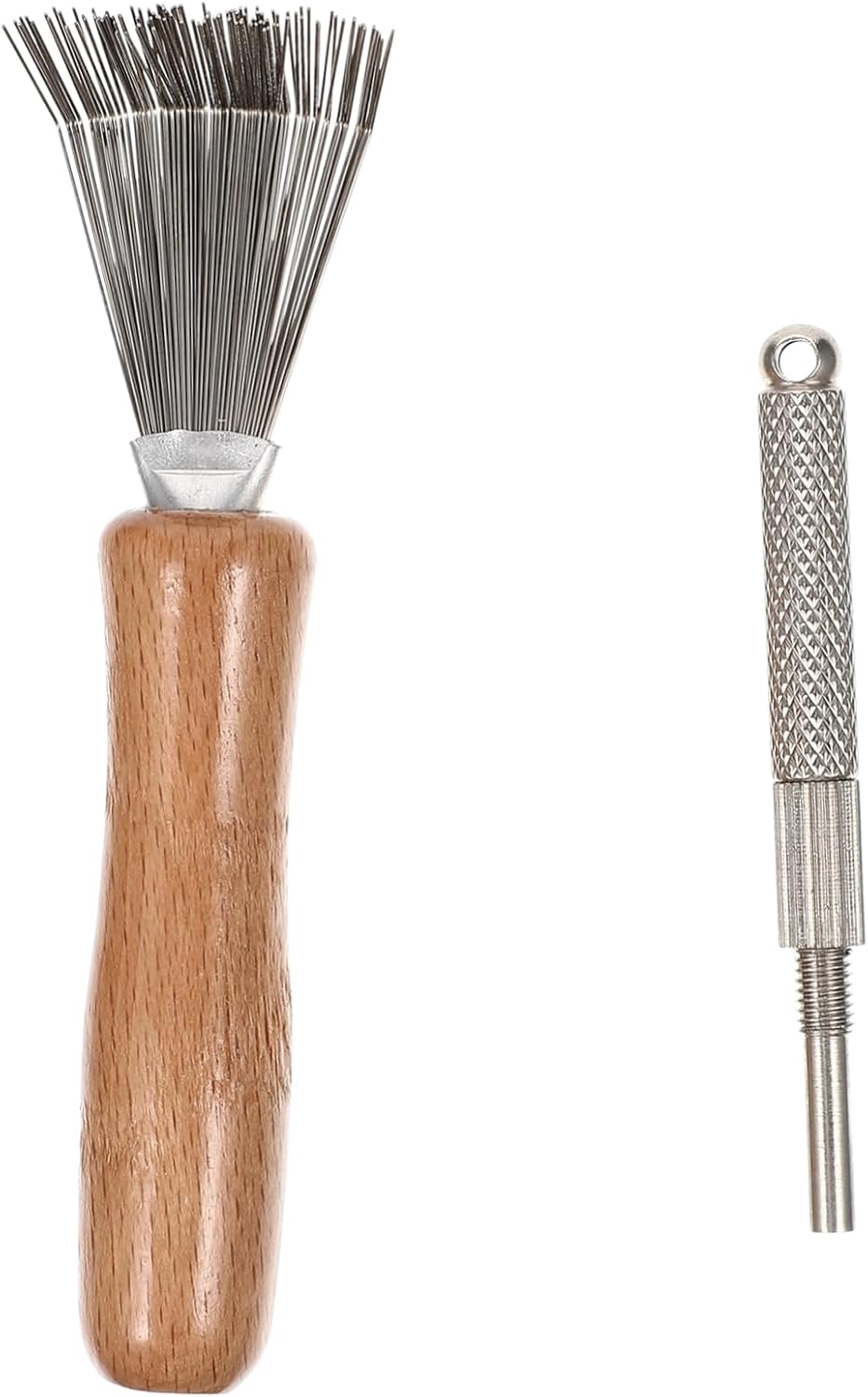 Kenzan Needle Straightener Tool Durable Floral Arrangement Pin Straightening Tool for Ikebana Ergonomic Non-Slip Handle Cleaning Kit for Flower Arranging and Maintenance