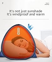 Vista 5 de Tienda de campaña de playa, portátil portátil impermeable y bolsa de protección solar, con bolsa de transporte, tienda de playa automática