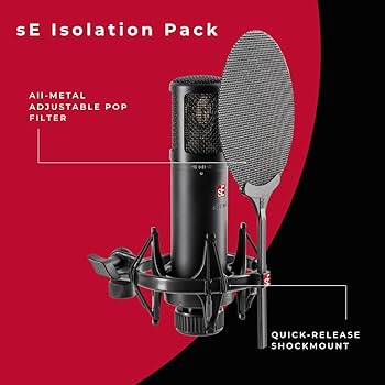 SE2300 コンデンサーマイク 本体と付属品 sE Electronics sE2300 │ コンデンサー・マイクロフォン