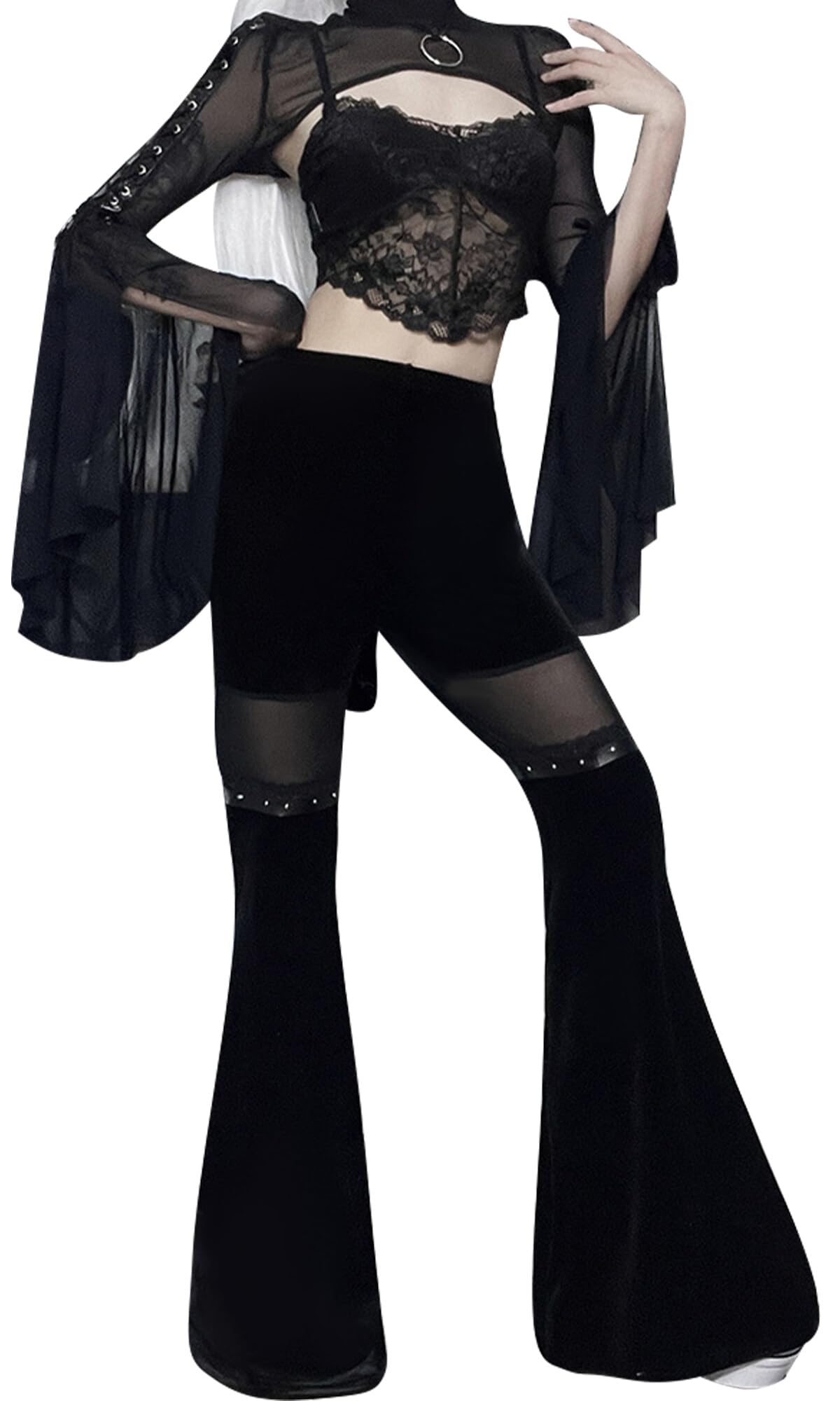 Ana Alcazar Broek Kant Zilver - Dames- en Herenmode