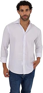 DALYDRESS Men Fancy Regular Fit Long Sleeve Cotton Shirt DDMxx005386 Modern
