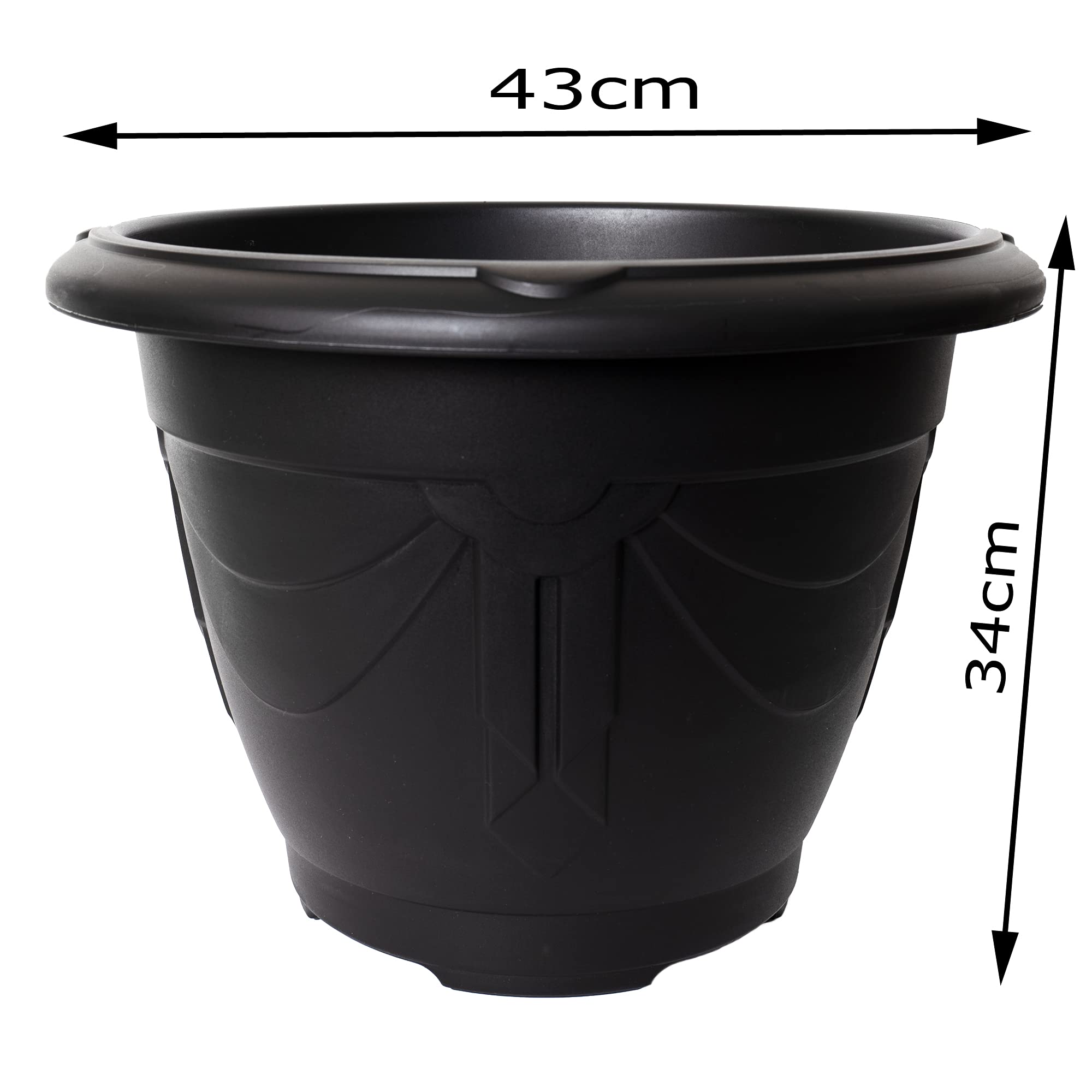Vasi Per Piante Rotondi In Plastica: Ideali Per Interni, Giardino E