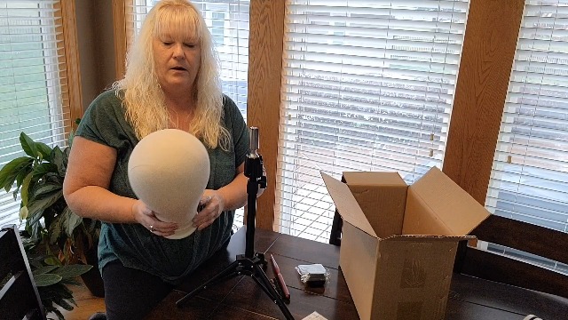 Amazon.com: SZCY LLC 23 Inch Canvas Block Wig Head, 47 Inch Wig