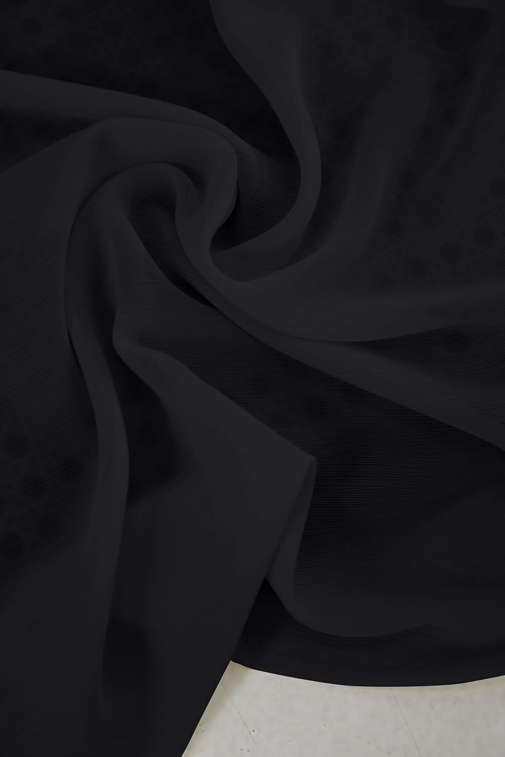 Rooscier Women's Sexy Sheer Collar V Neck Side Slit Long Sleeve Button Shirt Blouse Top - Image 7