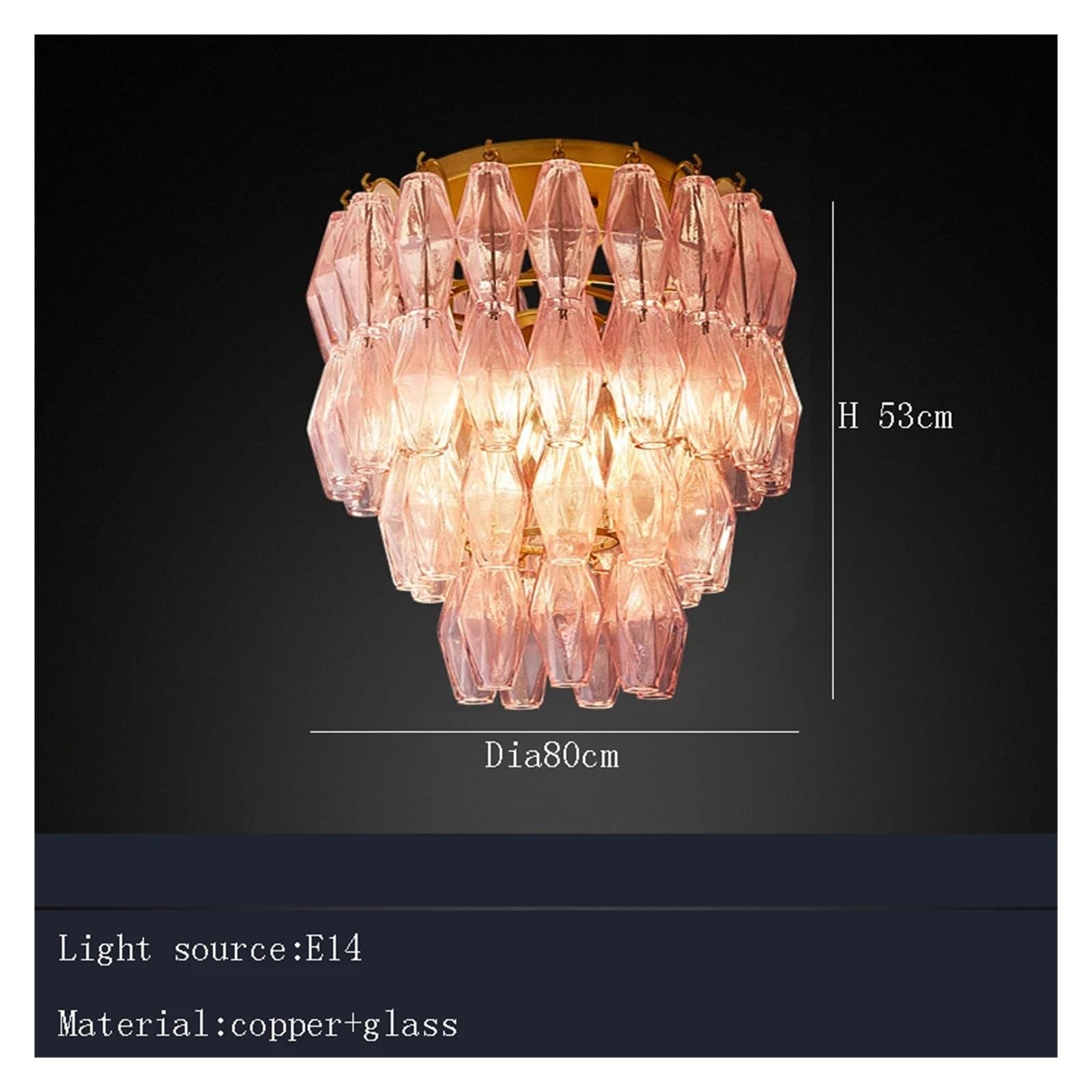 Lámpara de araña italiana, estilo creativo y único, diseño francés y americano, luz de diseño for sala de estar y comedor