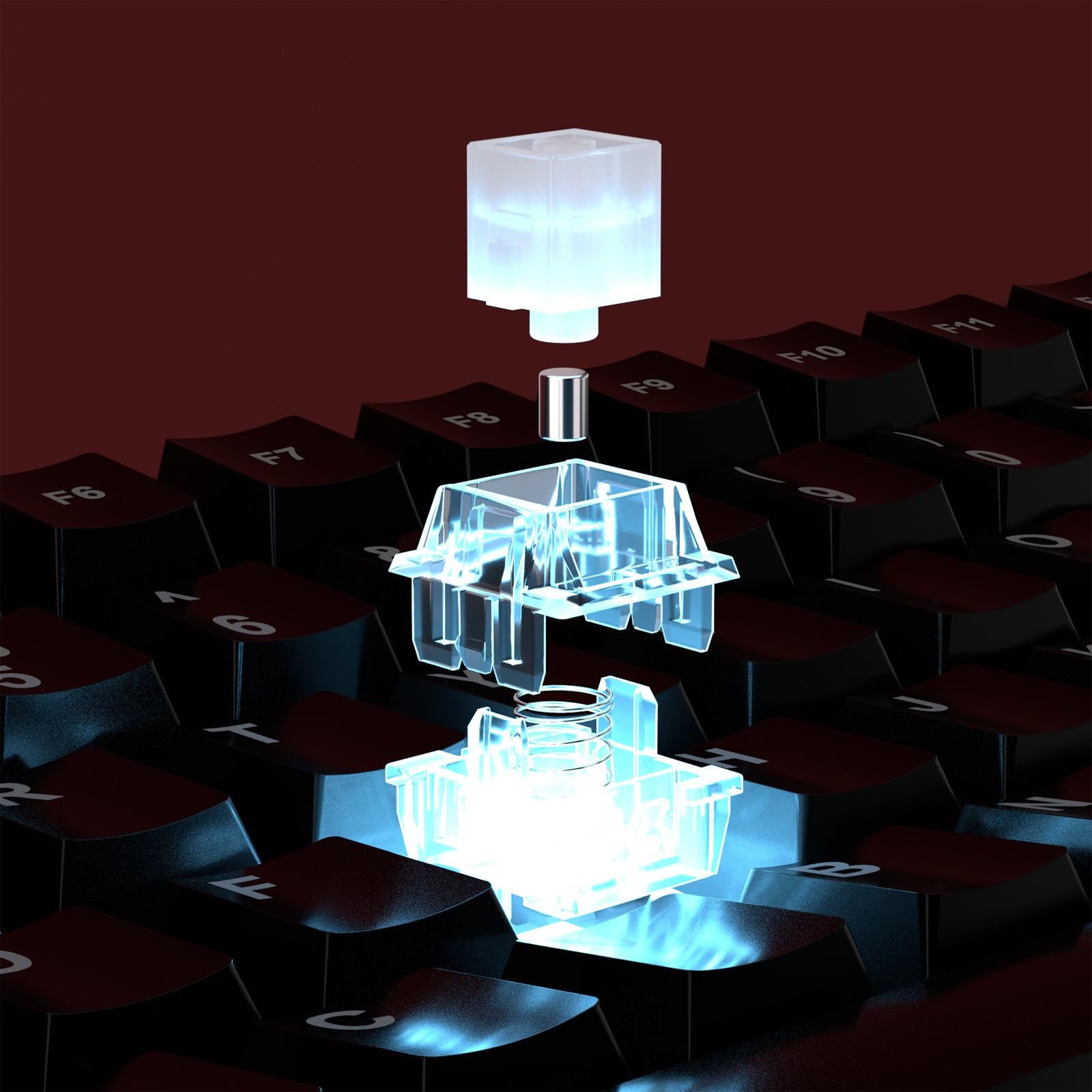 Amazon.co.jp: DUROCK Rock HE磁気スイッチ、0.005mm 超高精度RTホール