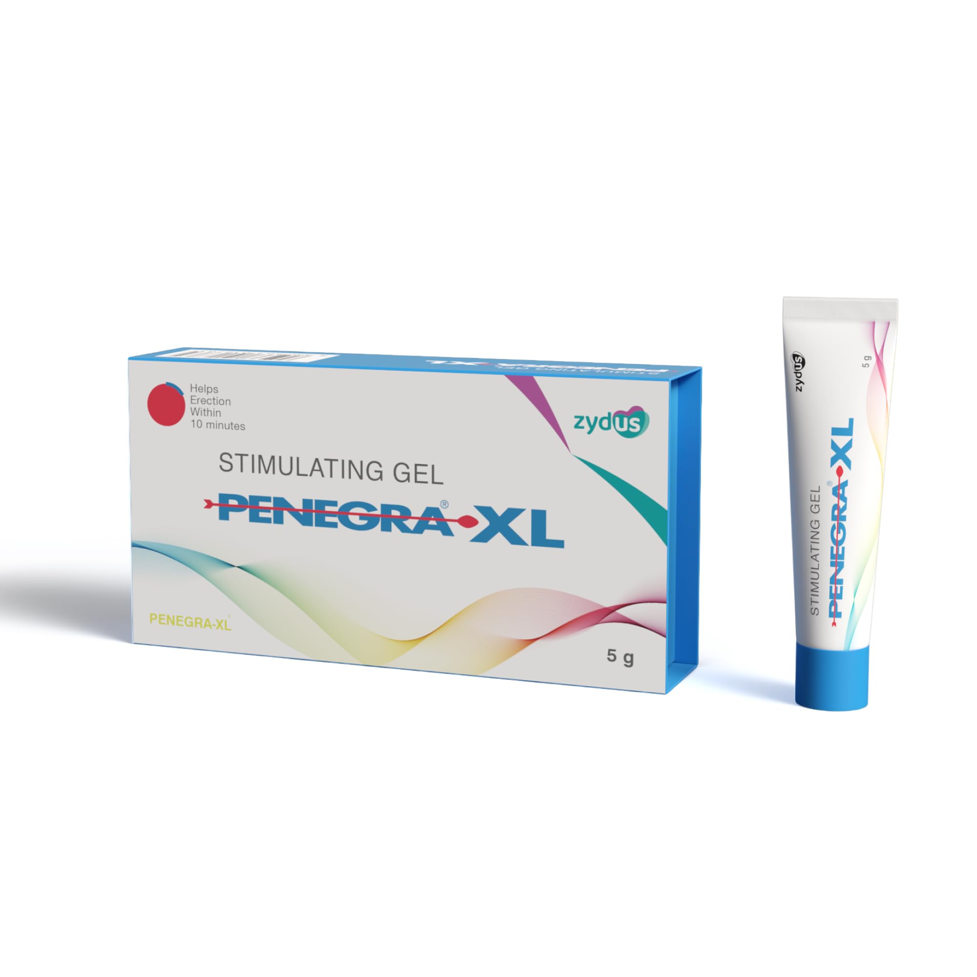 Penegra XL ED Treatment Gel for Men, Starts Acting Fast Within 10 Minutes, Clinically Proven Topical Gel, Safe & Easy to Use - 5g (Pack of 1)