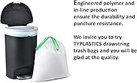 Vista 3 de TYPLASTICS Bolsas de basura altas con cordón para cocina, 13 galones, 110