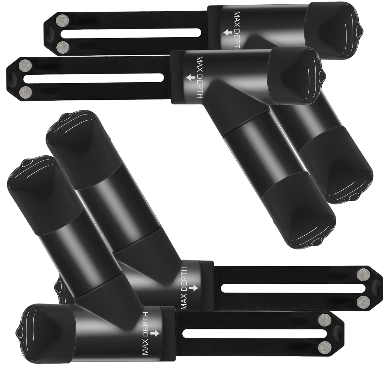 ECOWITT WH52 Capteur d'humidité du Sol 3 en 1 à 16 canaux + capteur d'EC du Sol + thermomètre, hygromètre pour Plantes d'intérieur/d'extérieur, Moniteur d'eau pour Plantes, Accessoire, Lot de 4