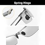 YIMI Conduite photochromique polarisé z87 Lunettes de soleil pour hommes Lunettes de sécurité de jour et de nuit pour femmes