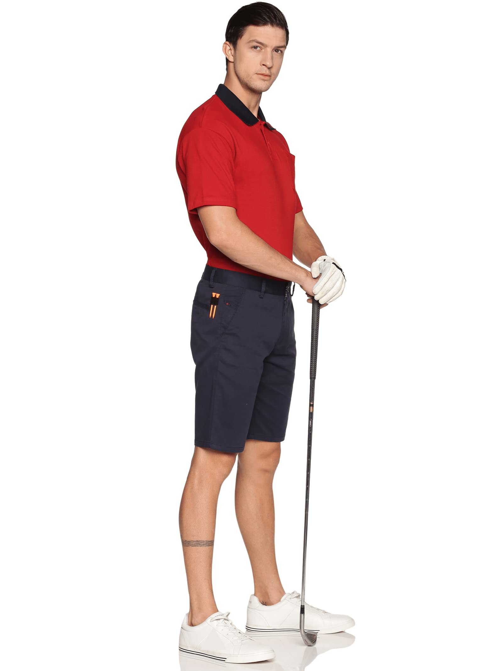 styzen Men's Golf Shorts with Tee Pockets and Glove Holder-picture-20