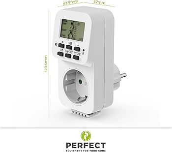 Temperature Controller Temperature Switch 230V with Timer and Probe Socket Thermostat Switch for Greenhouse Terrarium Aquarium Greenhouse Seed Germination Heating Cooling Temperature Controller Temperature Switch 230V with Timer and Probe Socket Thermostat Switch for Greenhouse Terrarium Aquarium Greenhouse Seed Germination Heating Cooling