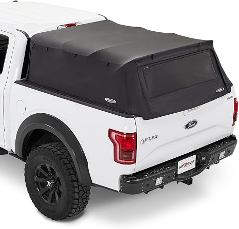 Softopper Truck Top, Model FD65C-BSR, Black for 2015-2023 Ford F150,