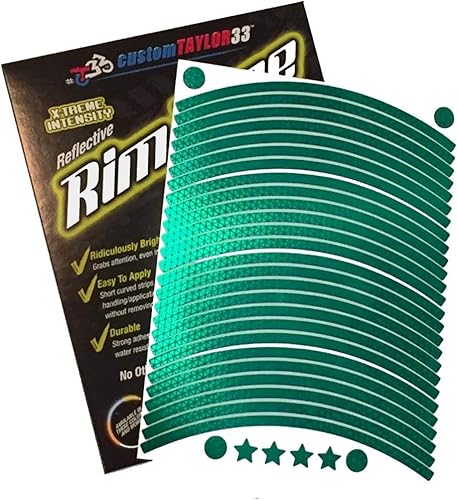 Miniatura 3 de customTAYLOR33 Cintas reflectantes para llantas de seguridad con derechos de autor (debe seleccionar el tamaño de tu llanta), 26 pulgadas (tamaño de