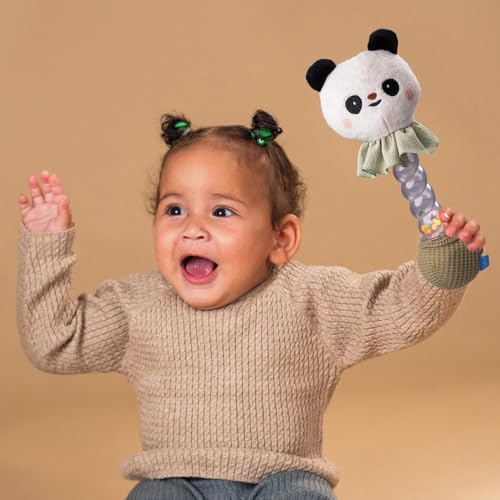 Taf Toys Pamela Rainstick Baby Rattle Toy Gift. Easy Grip Handle with Ribbons. Sensory Rain Stick Rattle. Suitable for Boys & Girls from Birth - Image 3
