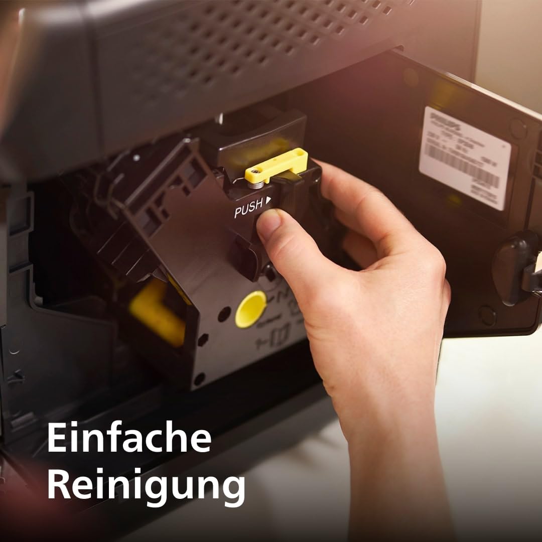 PHILIPS 2200 Series Kaffeevollautomat EP2220/10 Touch-Display Keramikmahlwerk Mattschwarz