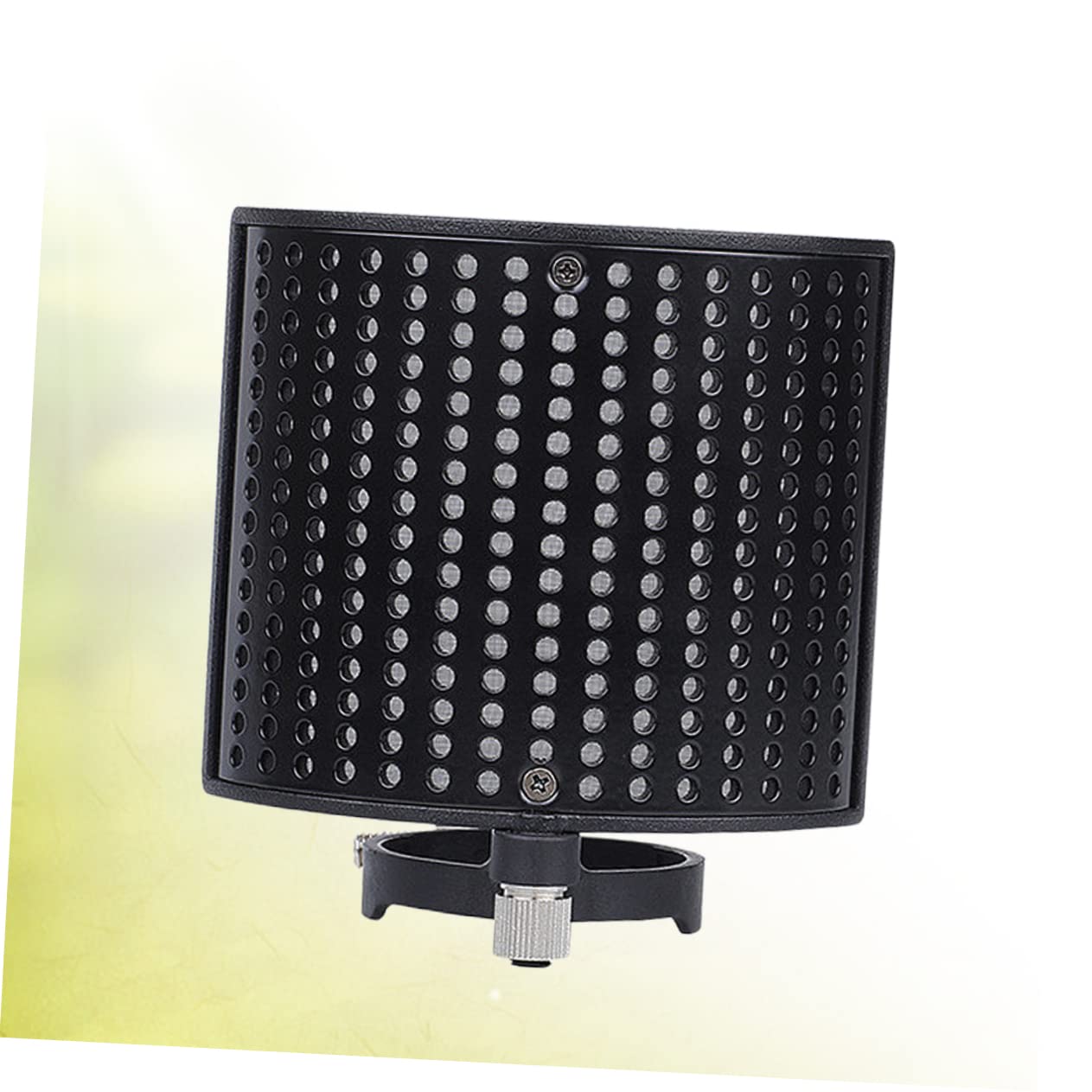 HOMSFOU 3 de Aislamiento de Micrófono con Filtro de Doble Capa Antiruido Y Antiviento para Grabación en Estudio Diámetro de 44-48 Mm.