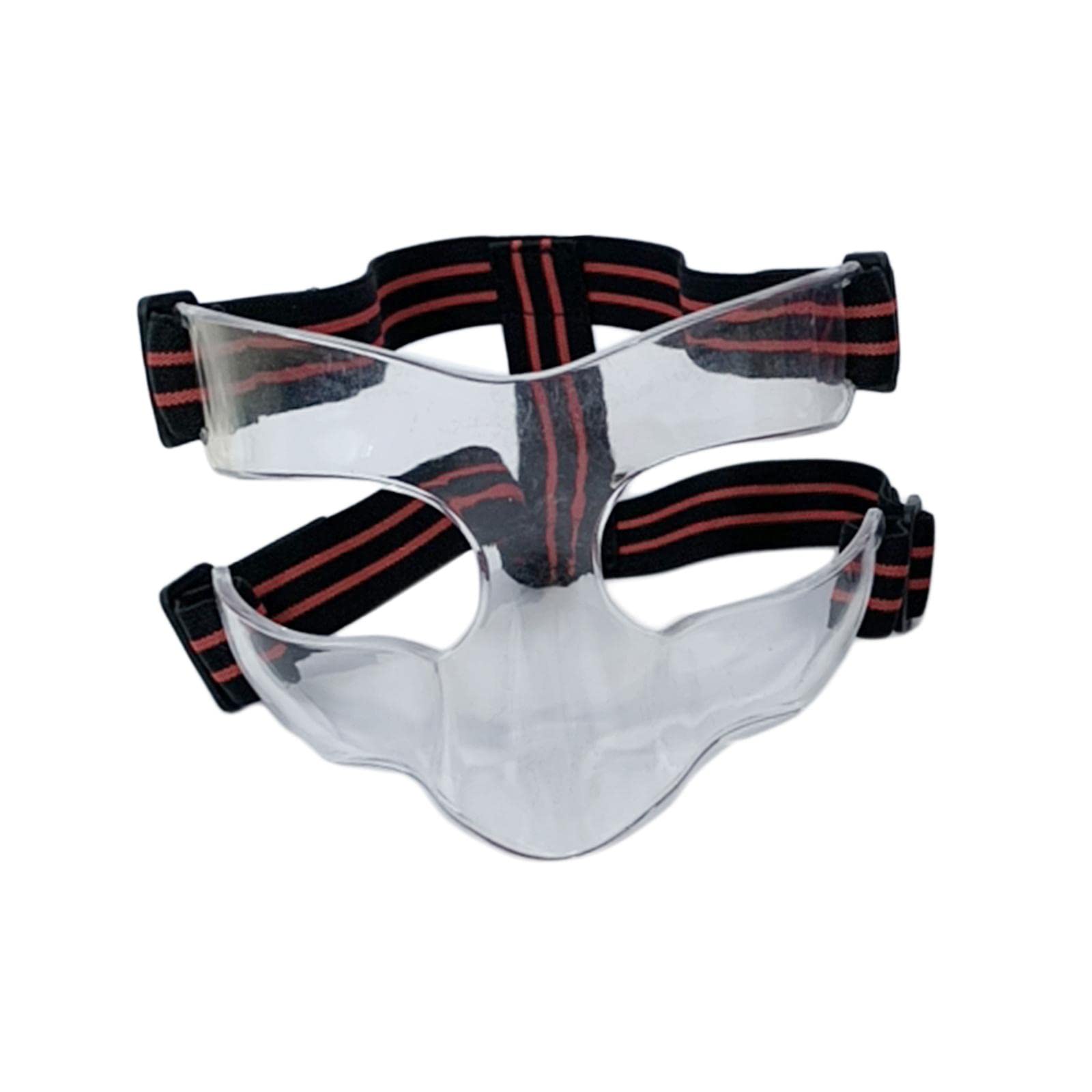 Soccer and Basketball Face Shield - Premium Quality, Customizable Fit, Clear, B