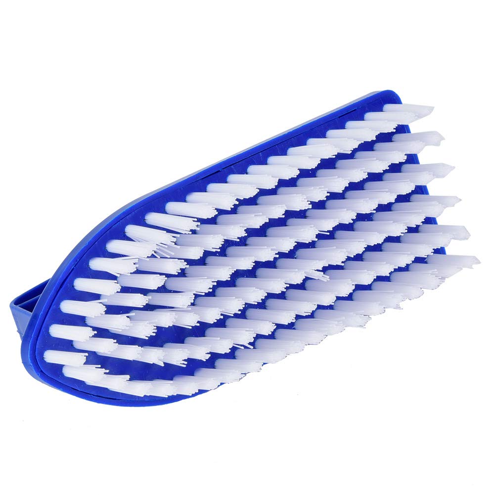LSFYYDS Swimming Pool Step Corner Brush,Plastic Cleaning Brush,Hand Door Window Tools,Blue Door Window Cleaning Tools