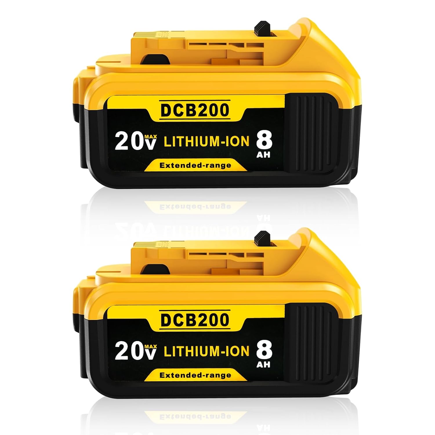 Replacement for Dewalt 20V Max Battery 8 0Ah Lithium Batteries Compatible with Dewalt DCB200 Cordless Power Tools Craft