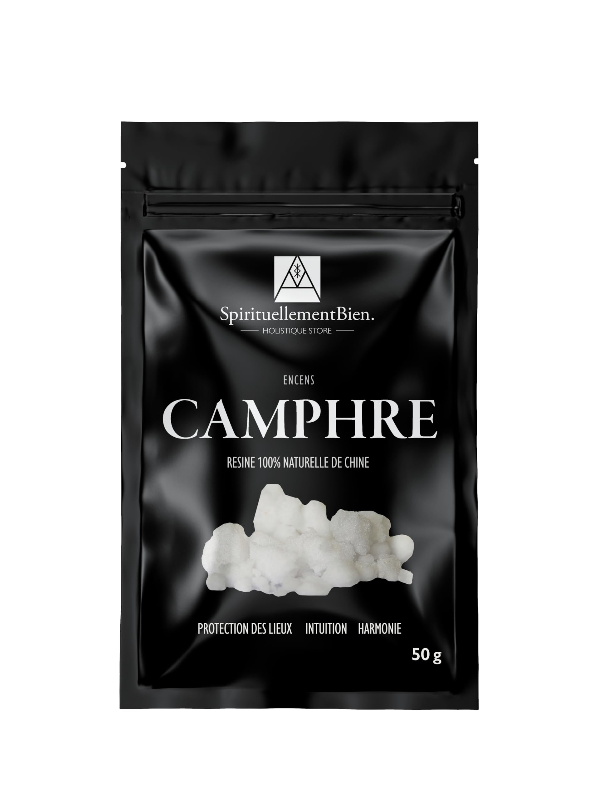 Encens Camphre résine 100% Naturel en Grain 50gr pour Fumigation Protection des lieux
