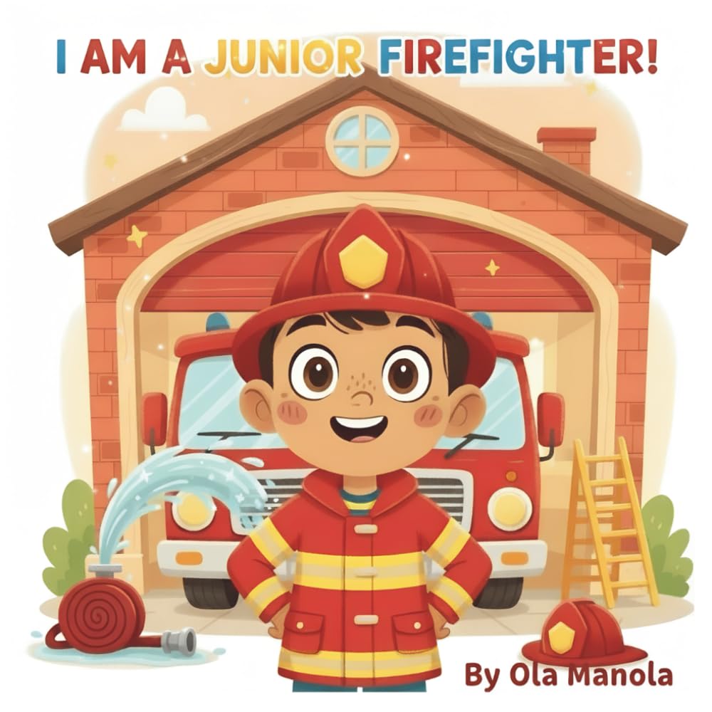 I Am a Junior Firefighter!: A Firefighter Story for Kids Ages 5–8. Every page is fully illustrated with colorful, premium cartoon artwork designed to ... Am a Helper! Series of books for children.)