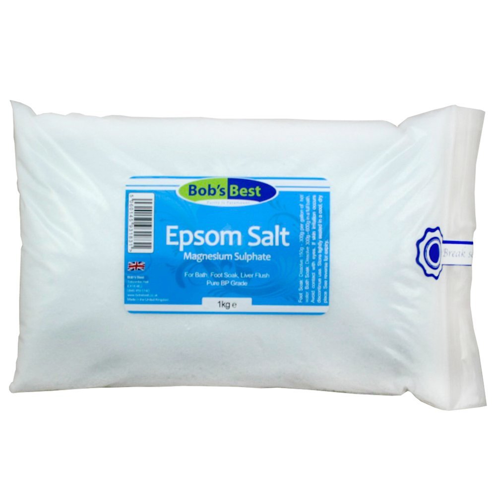 Buy Epsom Salts Magnesium Sulphate for Bath or Foot Soak Pure BP Grade