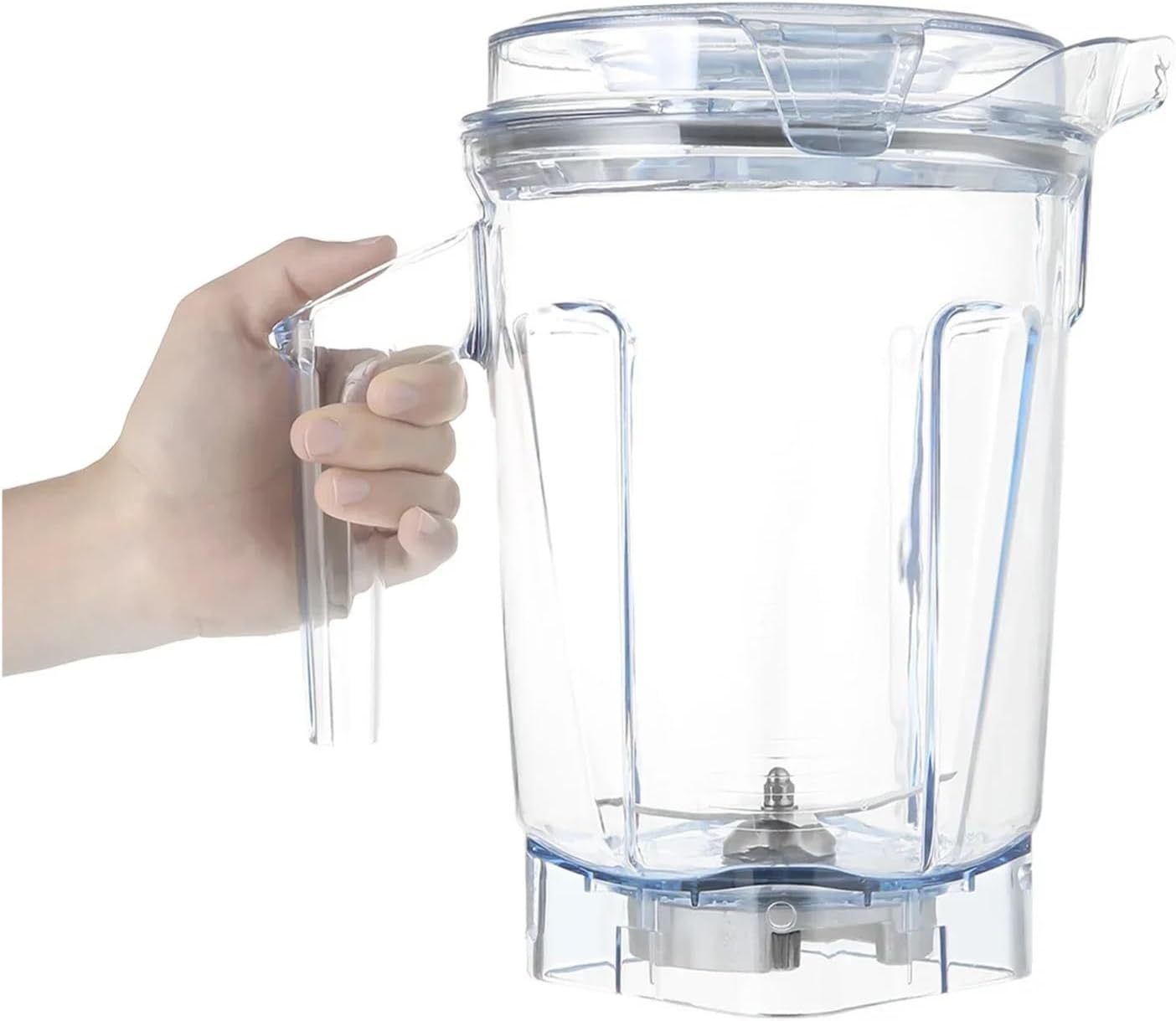 64oz Low Profile Blender Container With Blade And Lid Kit，Compatible For Vitamix A3500 Ascent Series Self-detect 63126，Mixer Spare Parts